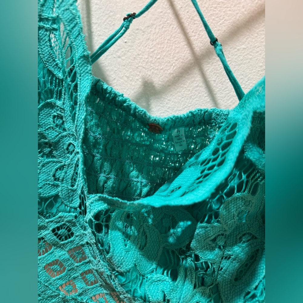 Free people Adela Teal Lace Bralette
Ba - Picture 6 of 7